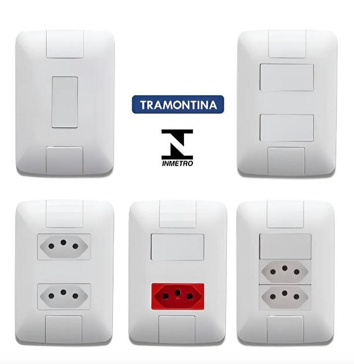 Tomadas e Interruptores